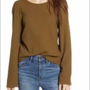 Madewell Size M. Olive green